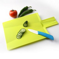 Folding Cutting Board with draining board